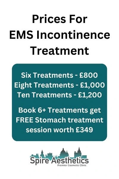 EMS Incontinence Treatment Prices Stoke upon Trent