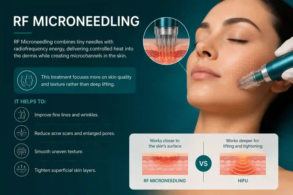 What Does RF Microneedling Do That HIFU Alone Cannot Stoke upon Trent